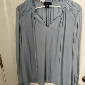 RACHEL Rachel Roy Soft Blue Blouse